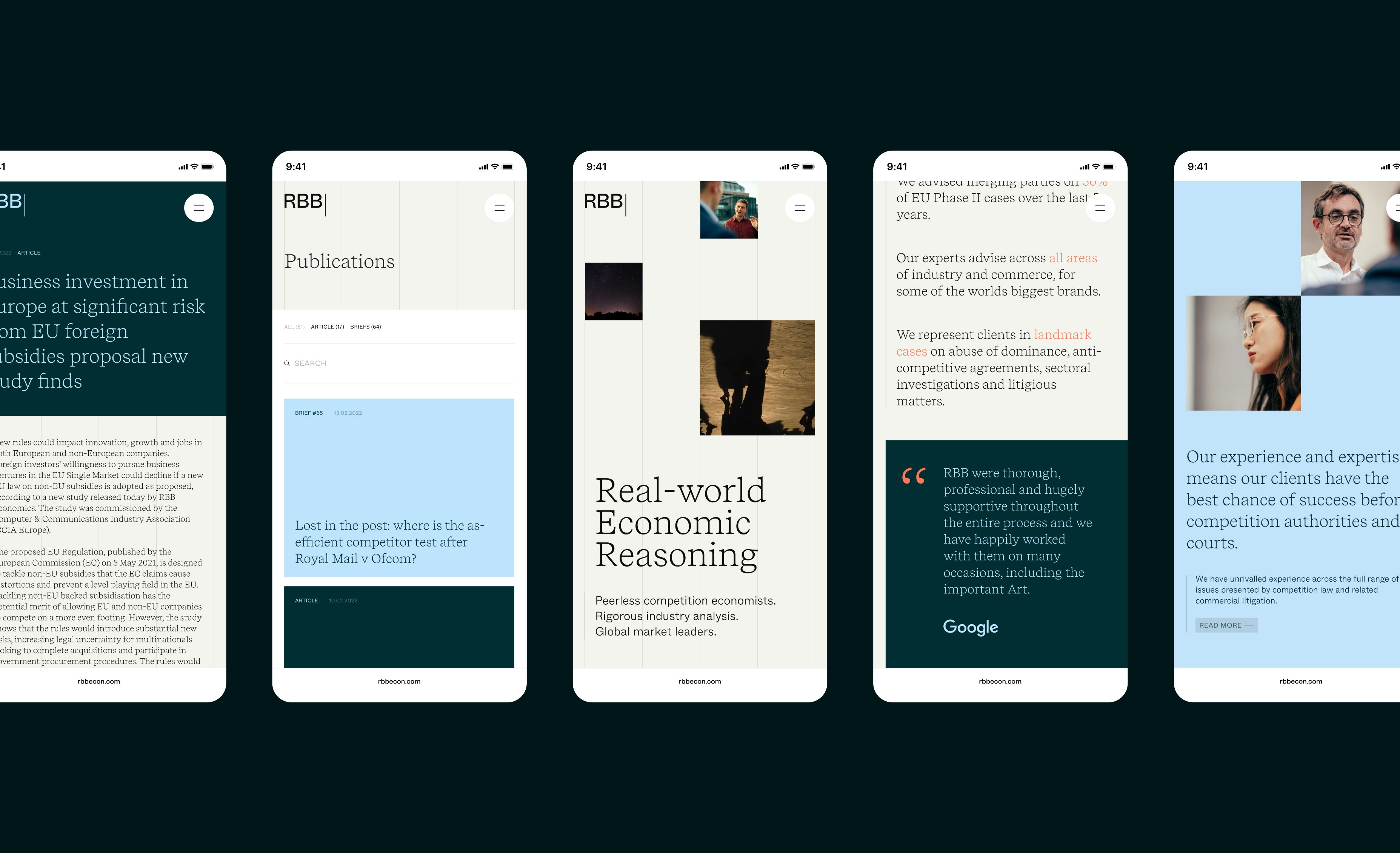 A new brand and website for RBB Economics — OHMY