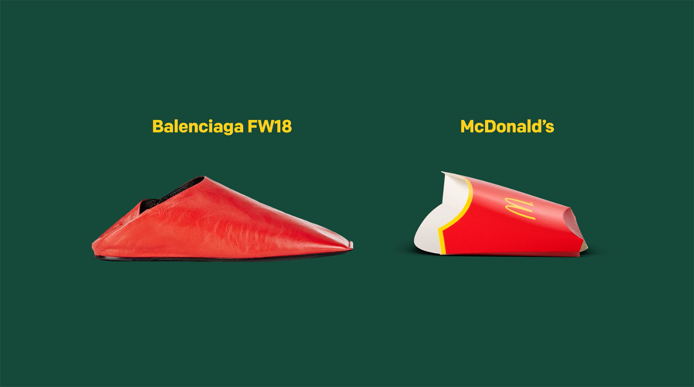 balenciaga mcdonald's