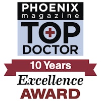 Top Doctor 10 Years Excellence Logo