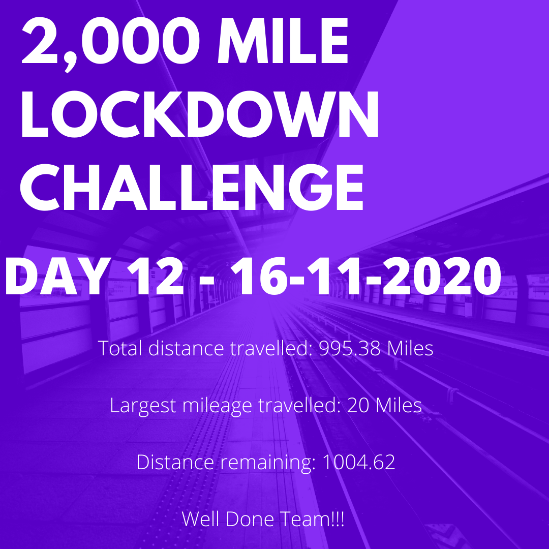 Lockdown Challenge Day 12