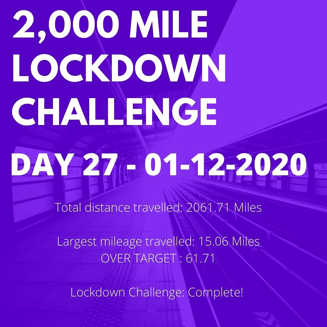 Lockdown Challenge Day 27