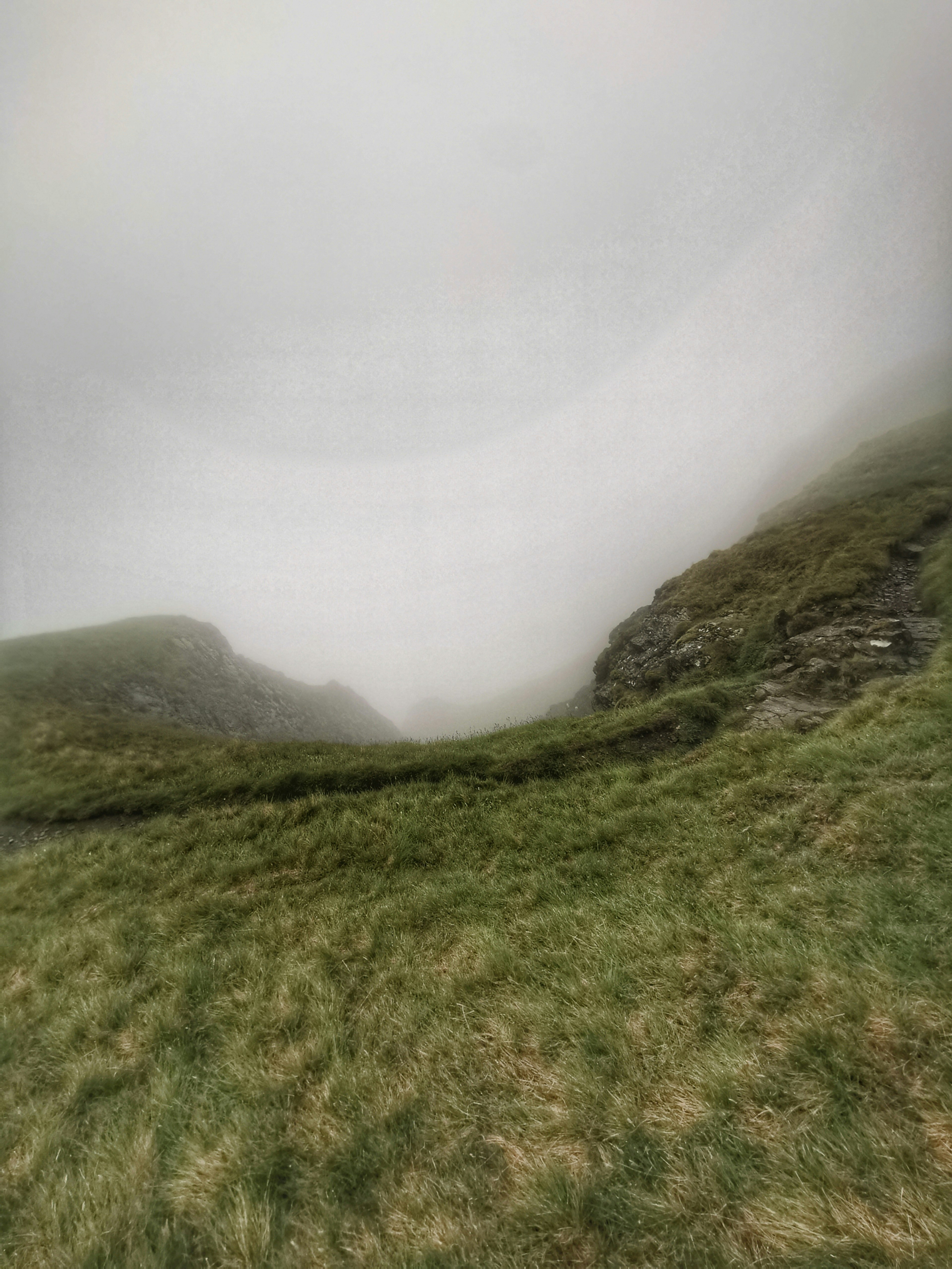 Sheer Drop between Bannerdale Crag and Bowscale Fell