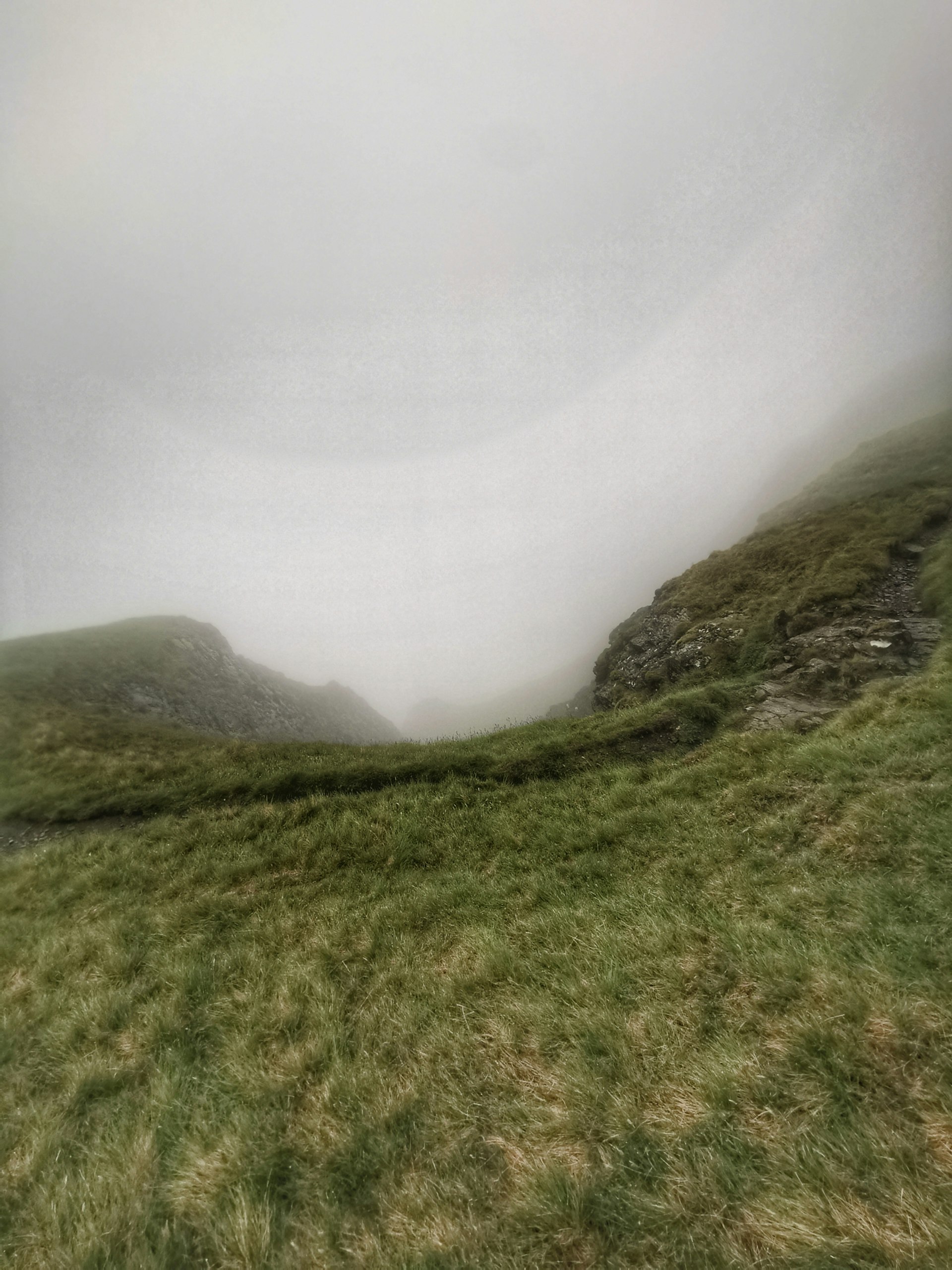 Sheer Drop between Bannerdale Crag and Bowscale Fell Sheer Drop between Bannerdale Crag and Bowscale Fell