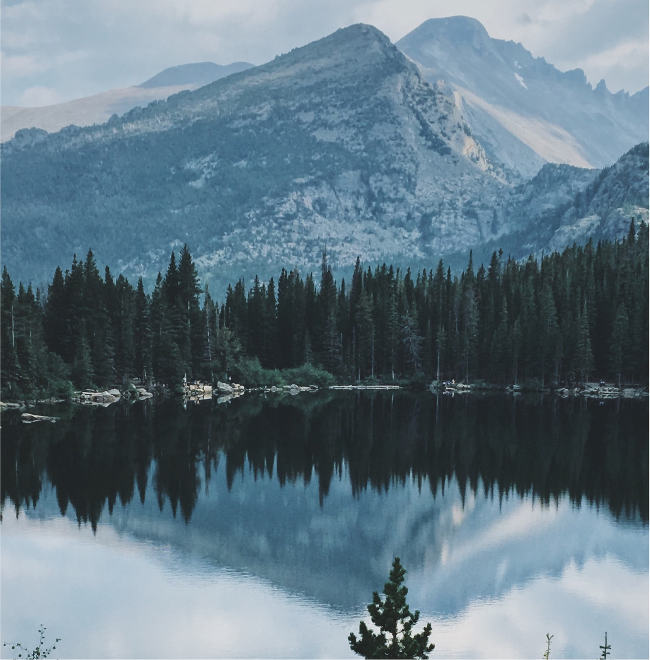 Image of a beautiful mountainous area