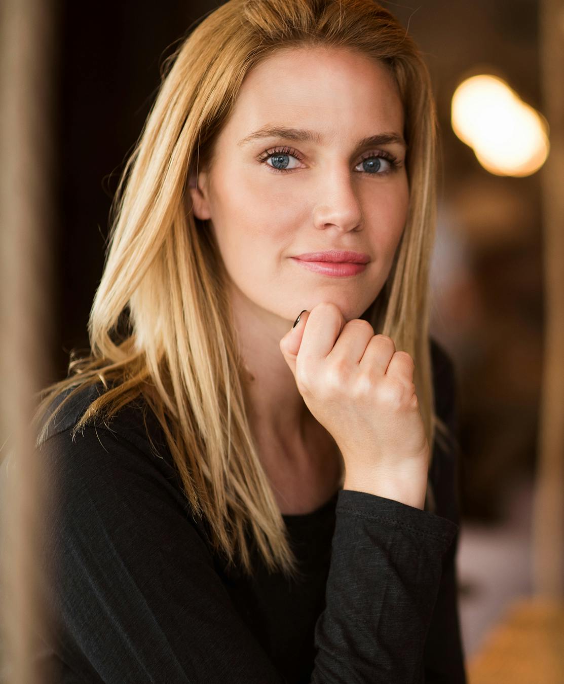 Younger lady with beautiful skin