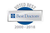 Voted to be one of the Best Doctors 2000-2018