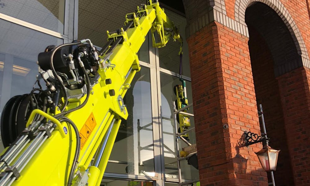 Birmingham Council Case Study C6 Electric crane