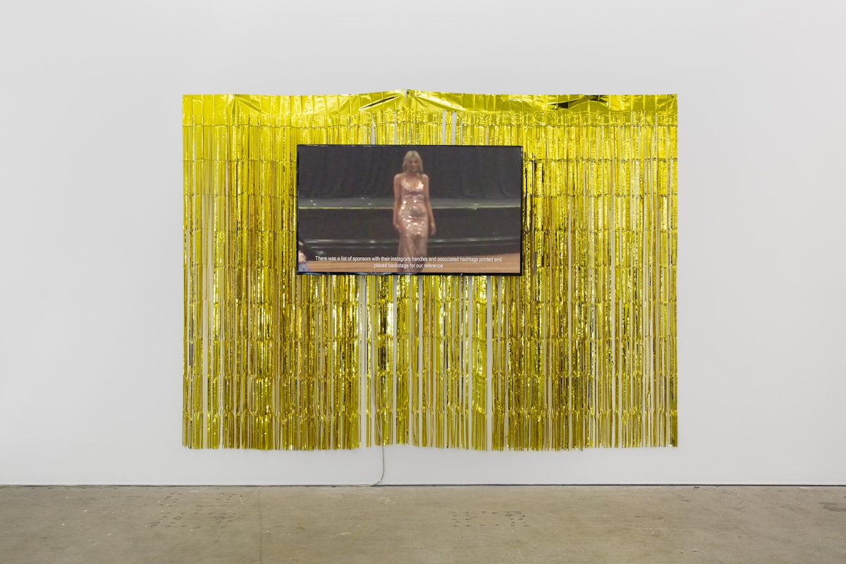 Georgia Banks, image still of She's Beauty, She's Grace, 2019, presented as part of Gertrude Studios 2019 at Gertrude Contemporary. Photo: Christo Crocker.