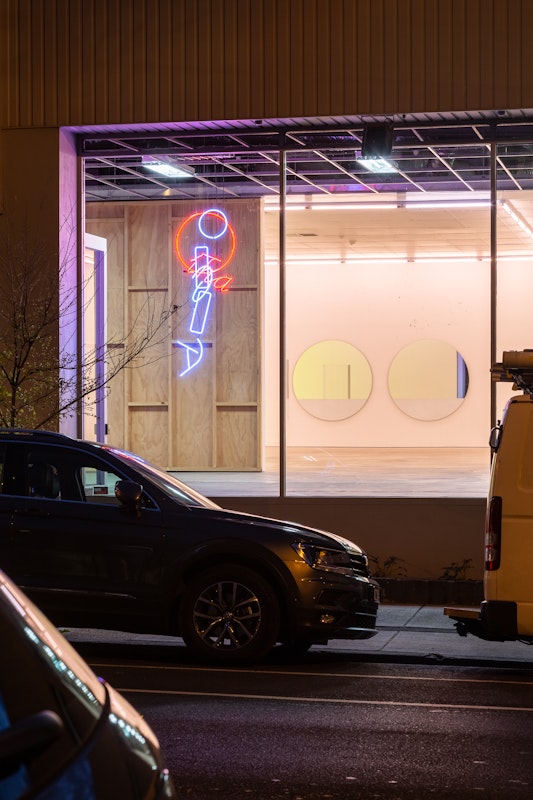 Consuelo Cavaniglia and Brenda Van Hek, an unreliable narrator, 2019, installation at Gertrude Contemporary. Photo: Christo Crocker.