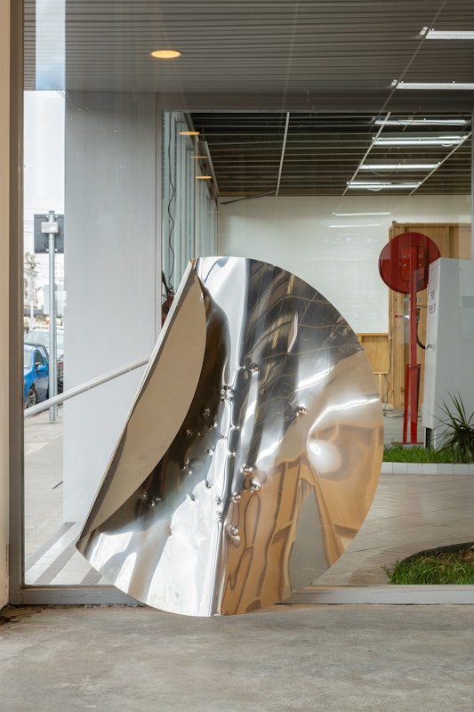 Installation view of Great Movements of Feeling, 2018, curated by Zara Sigglekow, featuring work by Helen Grogan at Gertrude Contemporary. Photo: Christo Crocker.