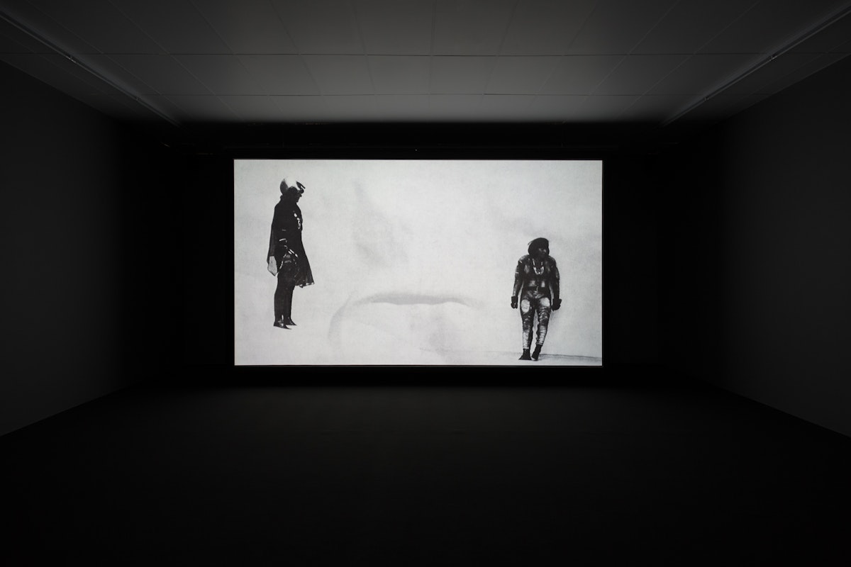 David Noonan, A Dark and Quiet Place, 2018, installation at Gertrude Contemporary. Photo: Christo Crocker.