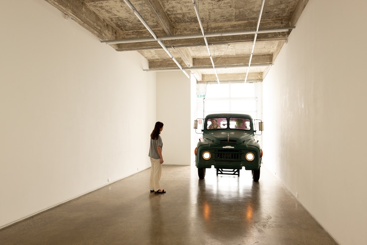 Mark Shorter, The Lonesome Receiver, 2018, installation at Gertrude Contemporary. Photo: MIM.