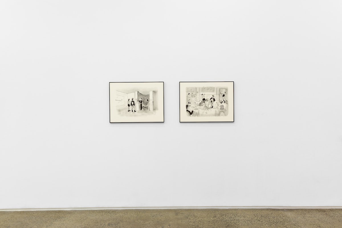 Simon Zoric, Pig in a Poke, 2018, installation at Gertrude Glasshouse. Photo: Christo Crocker.