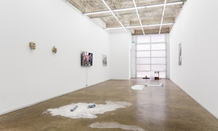 There is a pain - so utter, 2018, installation at Gertrude Contemporary. Photo: Christo Crocker.