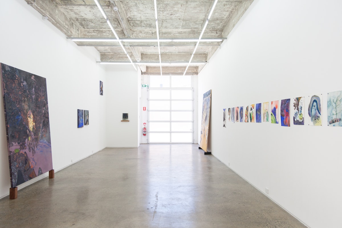 Adam Lee, Monolith, 2018, installation at Gertrude Glasshouse. Photo: Courtesy of the artist.