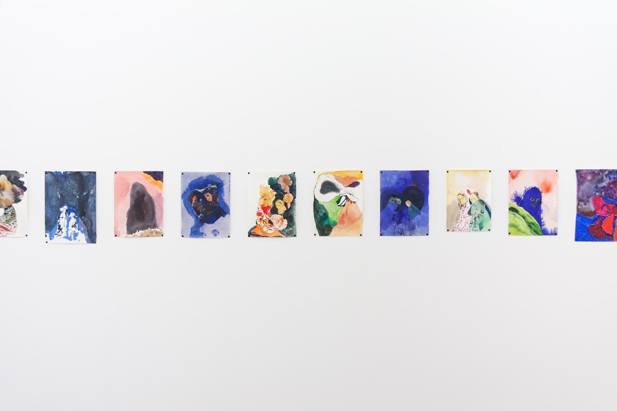 Adam Lee, Monolith, 2018, installation at Gertrude Glasshouse. Photo: Courtesy of the artist.