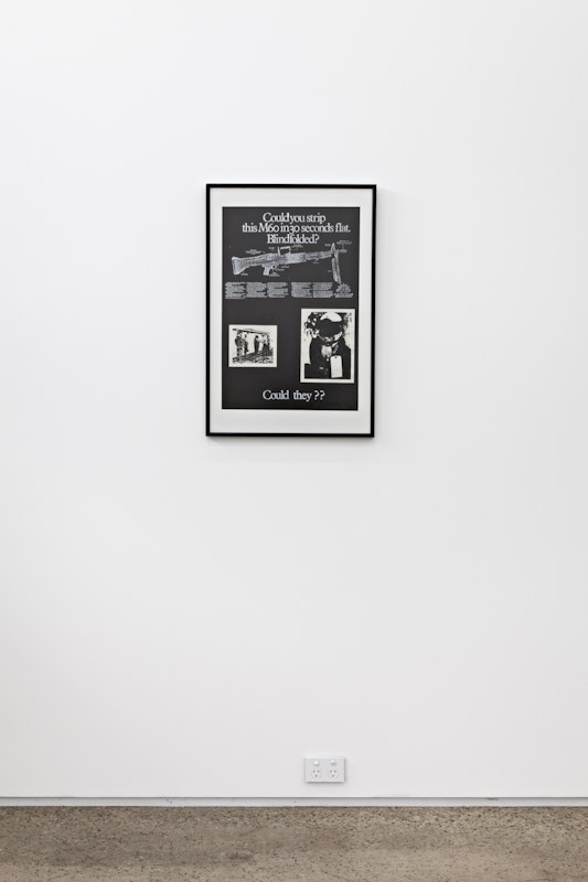 Negative Approach, 2016, installation at Gertrude Glasshouse. Photos: Daniel Gardeazabal.