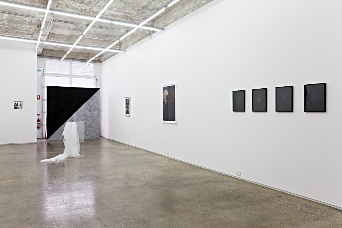 Negative Approach, 2016, installation at Gertrude Glasshouse. Photos: Daniel Gardeazabal.