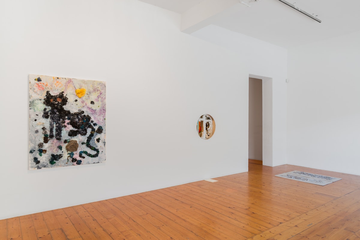 Installation view of Gertrude Studios 2016, featuring work by Josey Kidd-Crowe and Noriko Nakamura at 200 Gertrude Street. Photo:Christo Crocker.