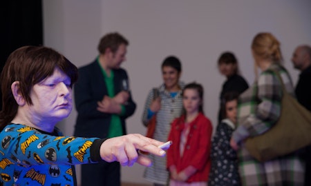 Ronnie van Hout, YOU!, 2016, installation at Gertrude Contemporary. Photo: Christo Crocker.