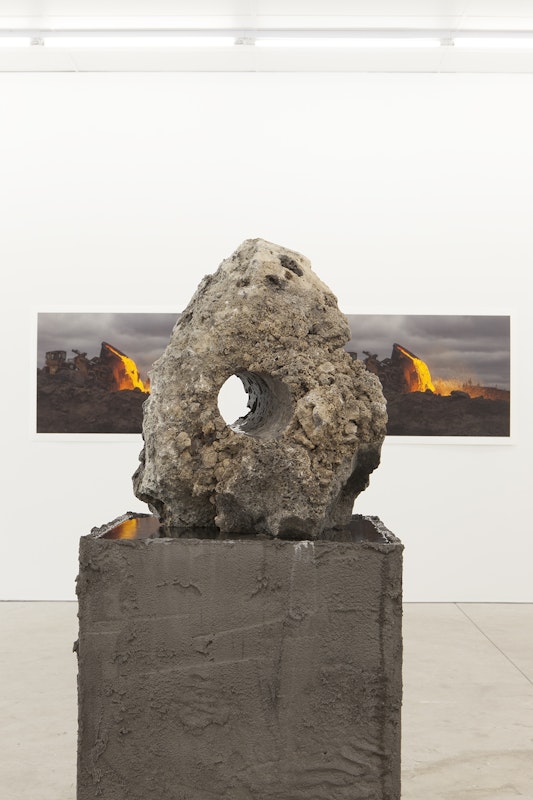 Jamie North, Slag Studies, 2019, installation at Gertrude Contemporary. Photo: Jamie North
