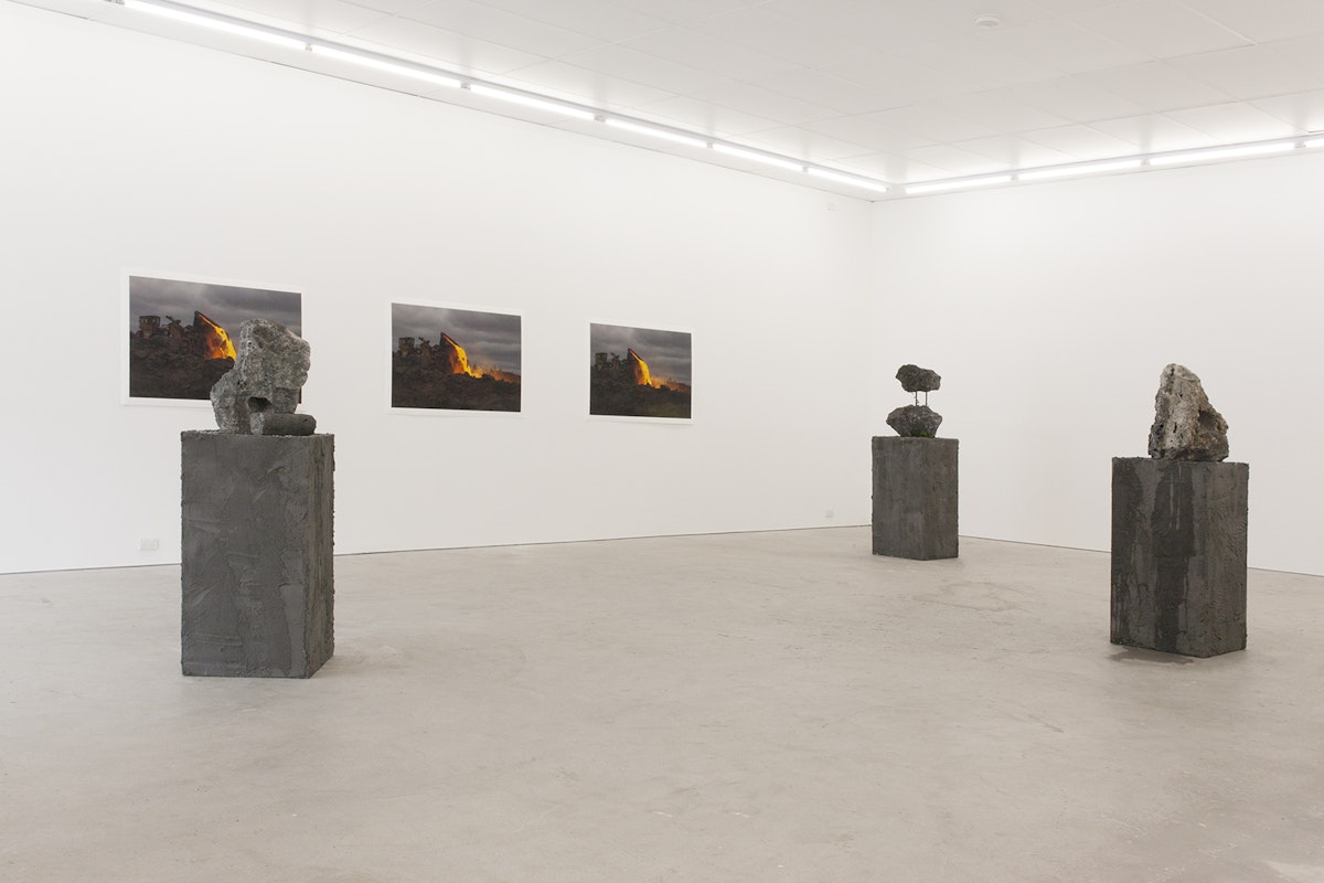 Jamie North, Slag Studies, 2019, installation at Gertrude Contemporary. Photo: Jamie North