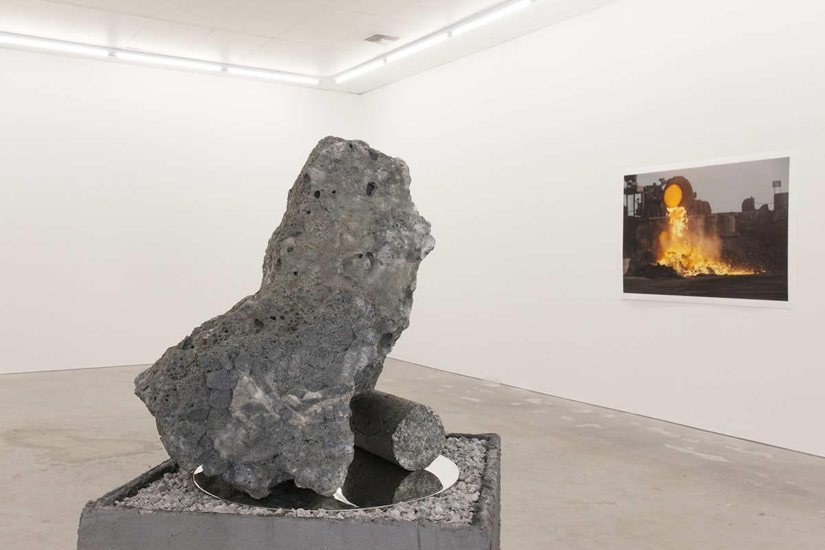 Jamie North, Slag Studies, 2019, installation at Gertrude Contemporary. Photo: Jamie North 