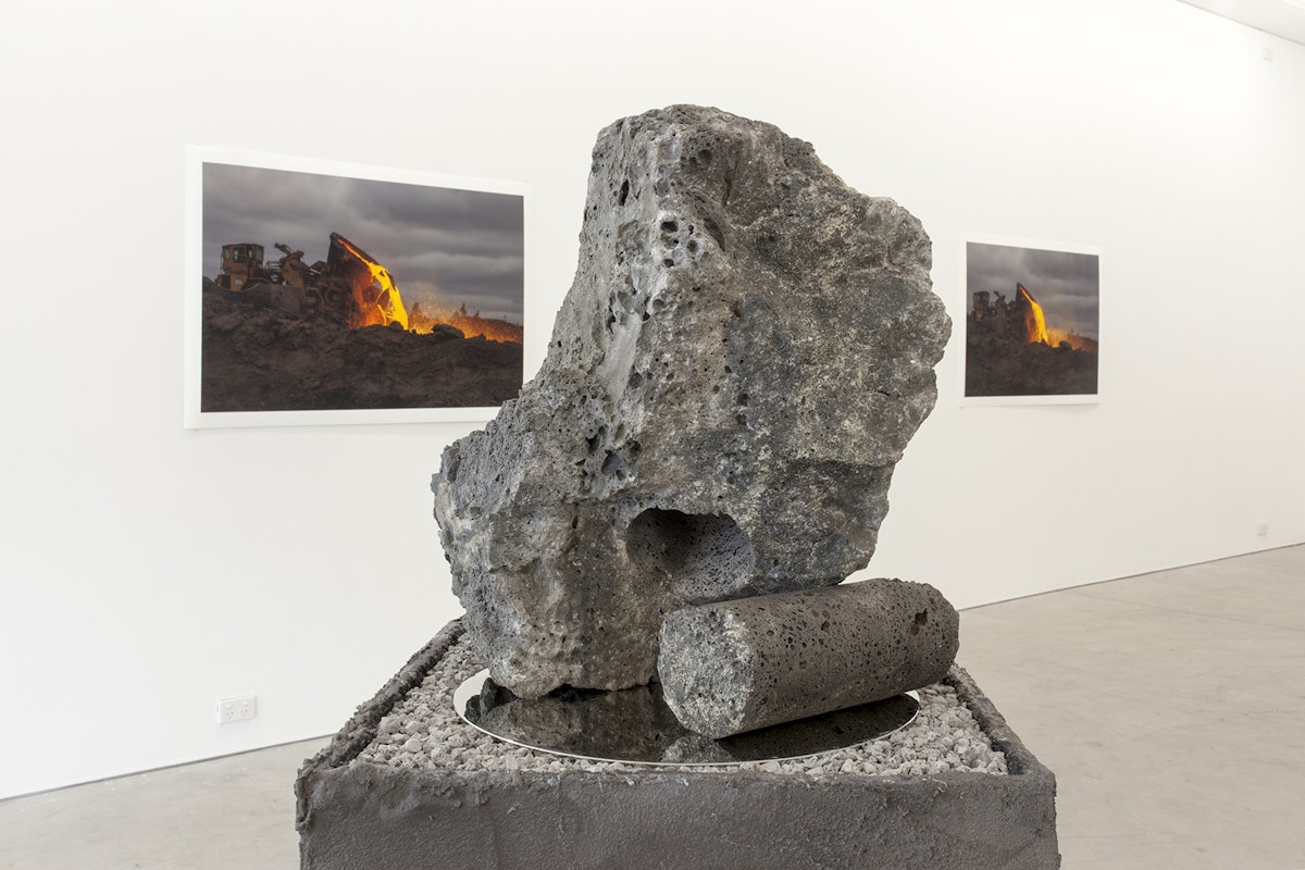 Jamie North, Slag Studies, 2019, installation at Gertrude Contemporary. Photo: Jamie North