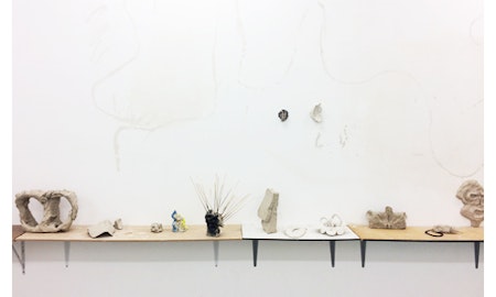 Josey Kidd-Crowe, Pet-shop Cookie, 2016, installation at Gertrude Contemporary. Image courtesy of the Gertrude Contemporary archives.