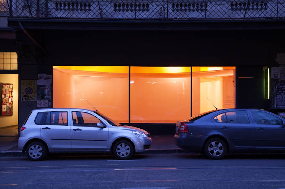 Kate Newby, Always humming, 2015, installation at Gertrude Contemporary. Photo: Christo Crocker.