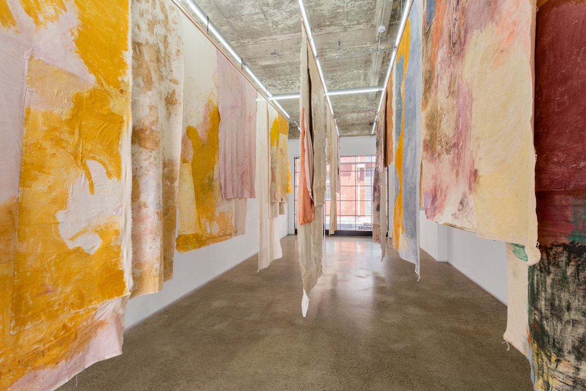 Jahnne Pasco-White, becoming with, 2019, installation at Gertrude Contemporary. Photo: Christo Crocker.