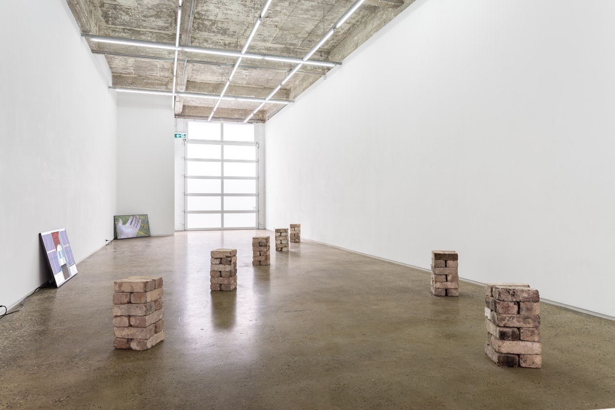 Ciaran Begley and James Nguyen, Hell is Other People, 2019, installation at Gertrude Glasshouse. Photo: Elizabeth Clancy.