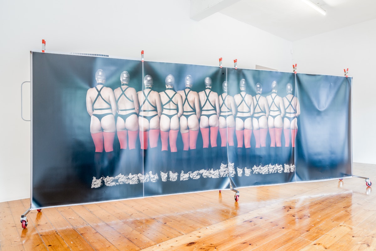 Claire Lamb and Atlanta Eke, Miss Universal, 2015, installation at Gertrude Contemporary.