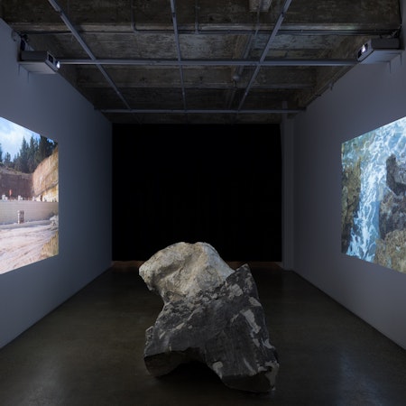 Noriko Nakamura, Erosion, 2017, installation at Gertrude Glasshouse. Photo: Matthew Stanton.