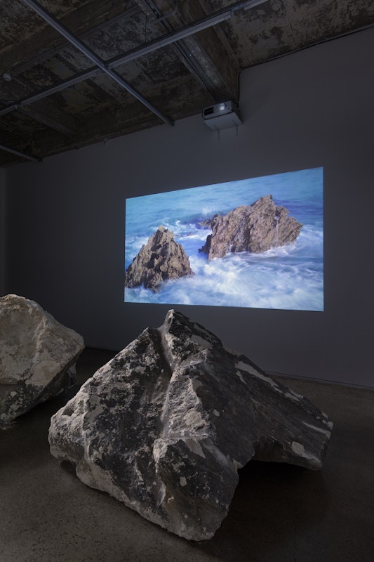 Noriko Nakamura, Erosion, 2017, installation at Gertrude Glasshouse. Photo: Matthew Stanton. 