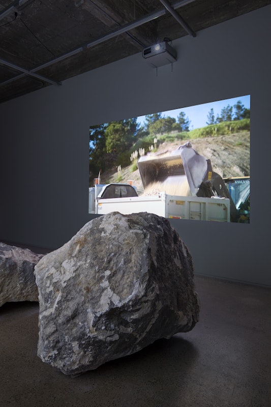 Noriko Nakamura, Erosion, 2017, installation at Gertrude Glasshouse. Photo: Matthew Stanton. 