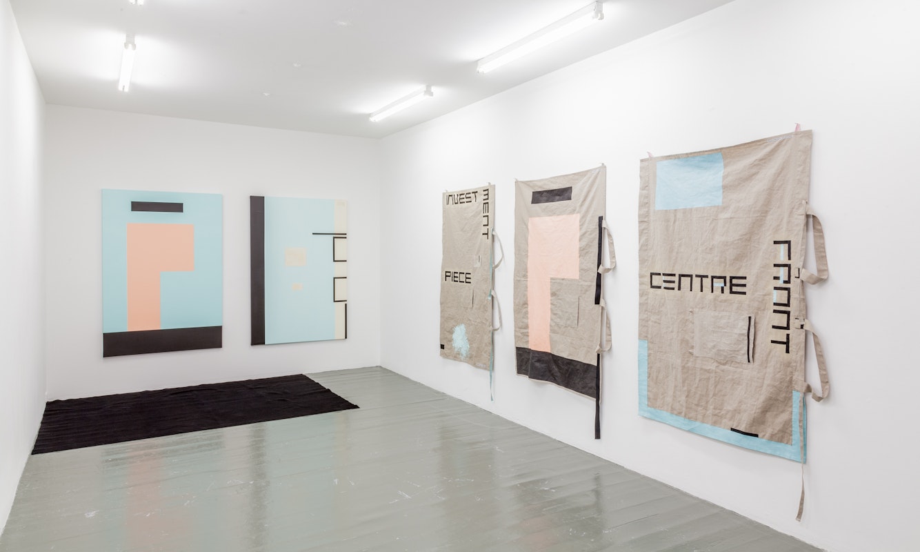 Sarah CrowEST, Running Order, 2015, installation at Gertrude Contemporary. Photo: Christo Crocker.