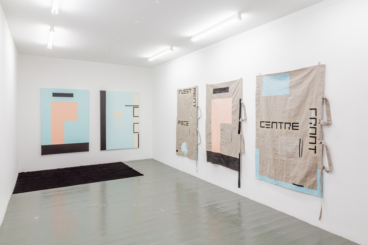 Sarah CrowEST, Running Order, 2015, installation at Gertrude Contemporary. Photo: Christo Crocker.