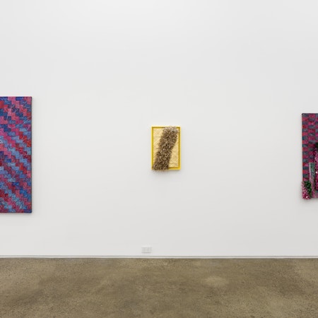 Sam Martin, 2017, installation view at Gertrude Glasshouse. Photo: Christo Crocker.