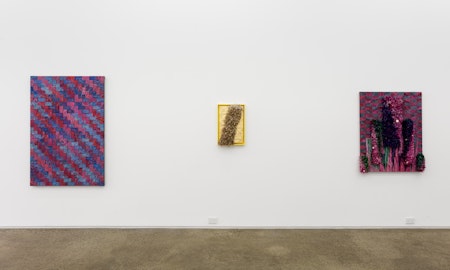 Sam Martin, 2017, installation view at Gertrude Glasshouse. Photo: Christo Crocker.