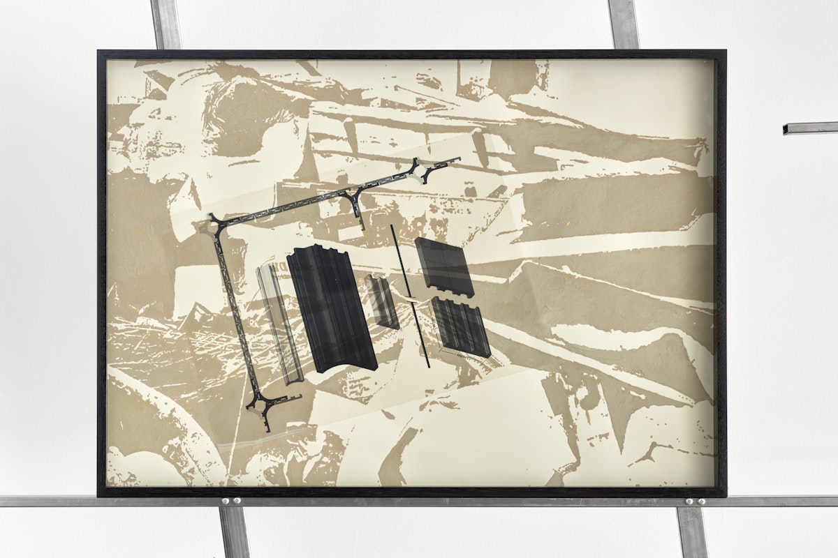 Ry Haskings, knitlock hoarders sentinel, 2017, installation at Gertrude Glasshouse. Photo: Mathew Stanton.