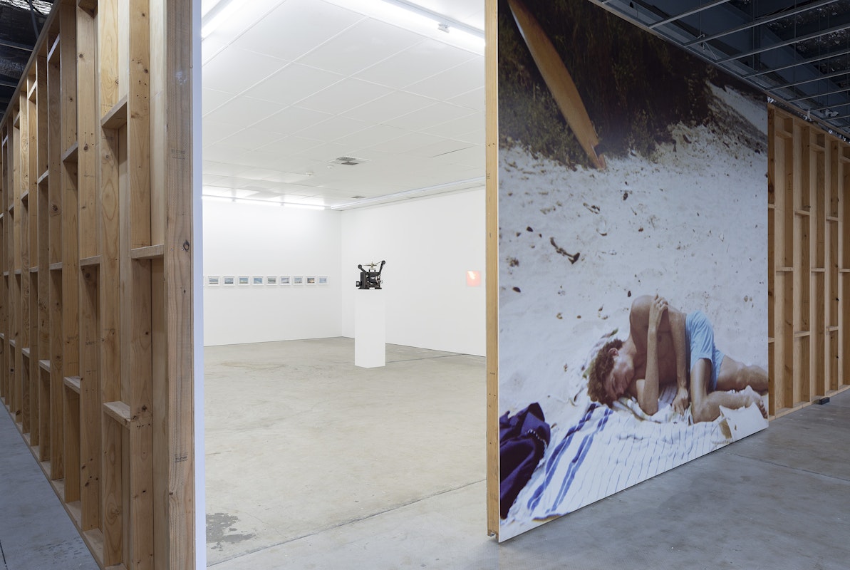 Todd McMillan and Sarah Mosca, Late Summer, 2021, installation view at Gertrude Contemporary. Photo: Christian Capurro.