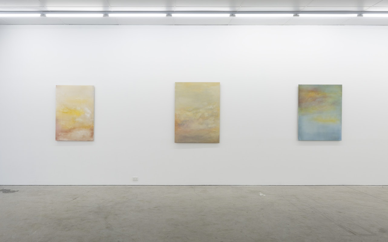  Todd McMillan and Sarah Mosca, Late Summer, 2021, installation view at Gertrude Contemporary.  Photo: Christian Capurro.