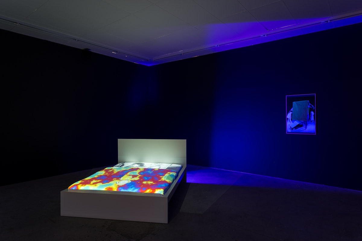 Chicks on Speed, Sleep Symphony, 2015, presented as part of Zzzzz: Sleep, Somnambulism, Madness, 2018, curated by Mark Feary, at Gertrude Contemporary. Photo: Christo Crocker.