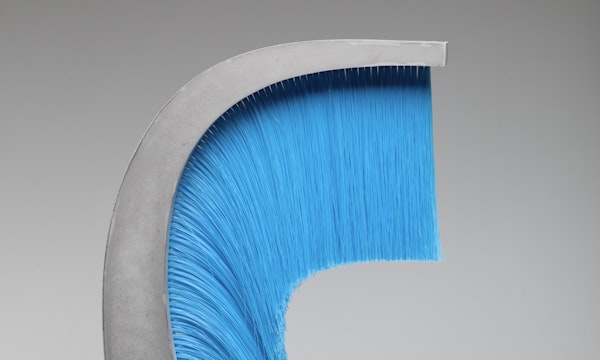 John Meade Screw Babs, 2010 Hydrostone, polyethylene and steel 55cm(h) Edition of 50