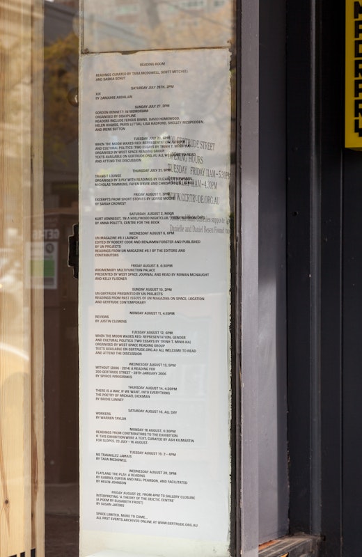 Octopus 14: Nothing Beside Remains, Curated by Tara McDowell, 2014, Installation View, Photography by Christo Crocker