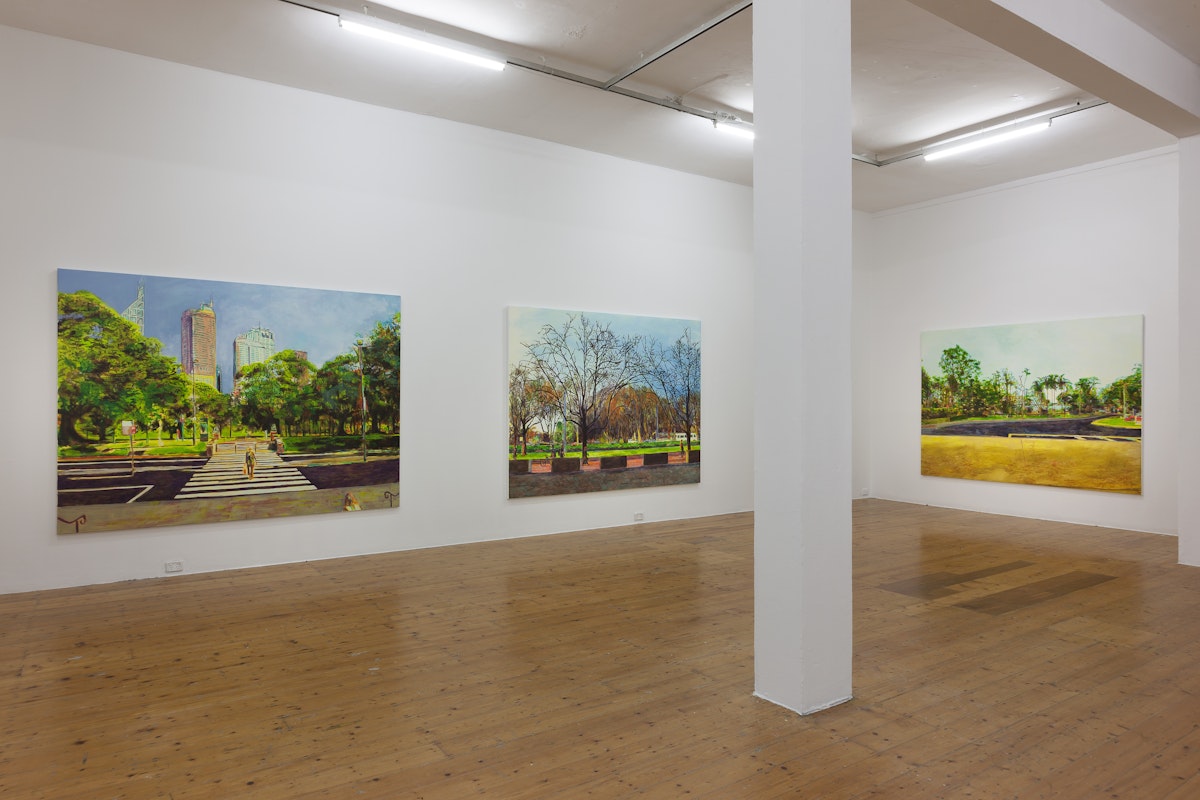 The Scene, Geoff Newton, 2014, Installation View