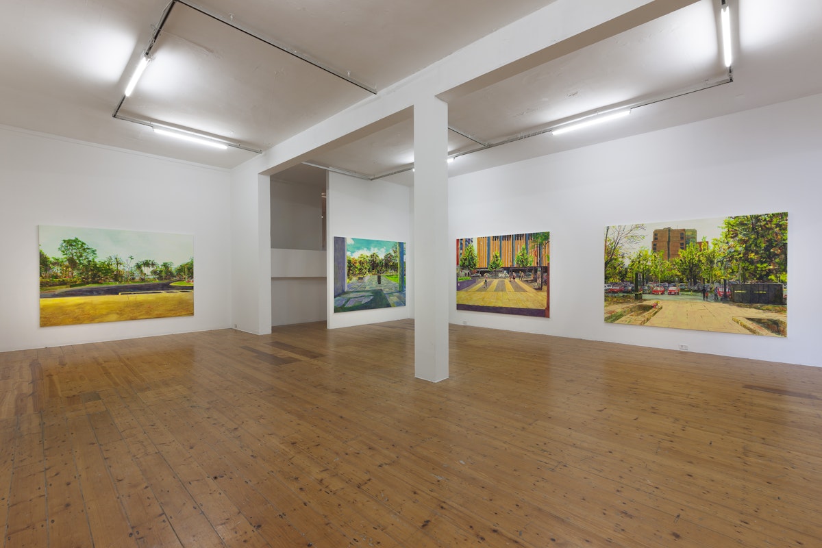 The Scene, Geoff Newton, 2014, Installation View