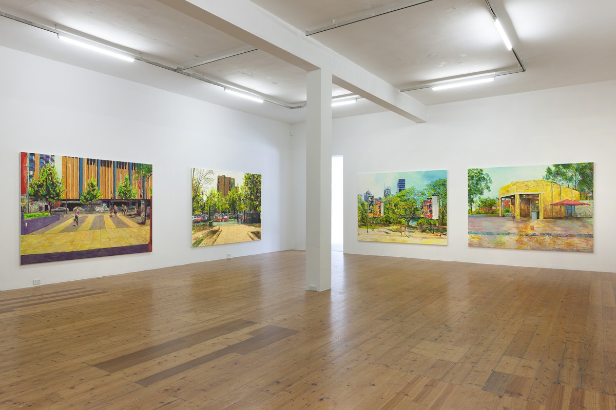 The Scene, Geoff Newton, 2014, Installation View