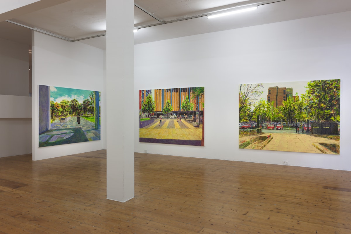 The Scene, Geoff Newton, 2014, Installation View